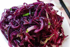紫甘藍(lán)怎么涼拌