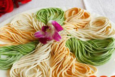 彩色面條,彩色面條的做法,彩色面條做法大全