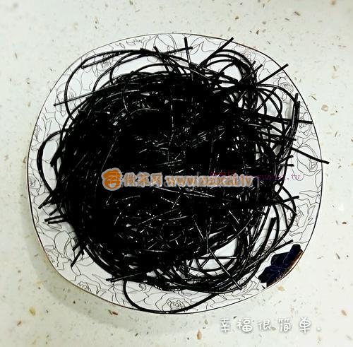 涼拌蕨根粉的做法