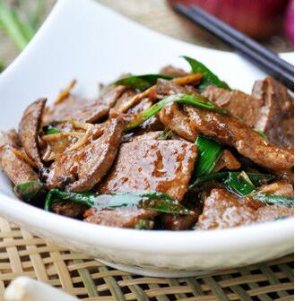 保護視力的菜肴蒜香豬肝怎么做？