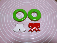 圣誕花環(huán)糖霜餅干的做法步驟17