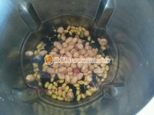 黑豆黃豆米糊的做法