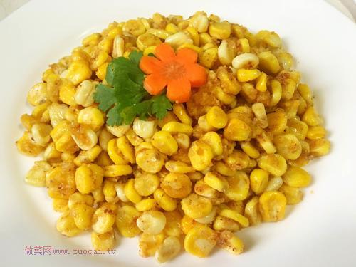 賽蟹黃玉米粒的做法