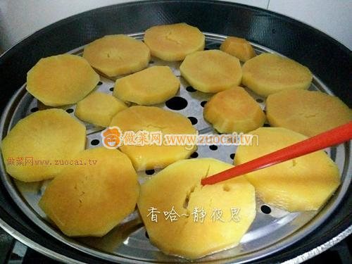 黑芝麻紅薯餅(烤箱版)的做法