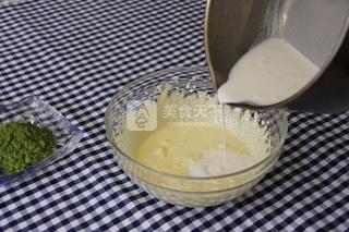 抹茶冰淇淋的做法步驟:5