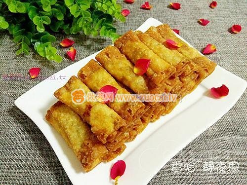 自創(chuàng)春卷的做法
