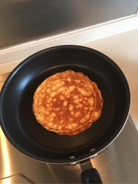 藍(lán)莓醬松餅的做法步驟11