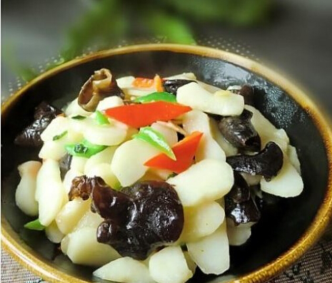 荸薺炒黑木耳怎么做？