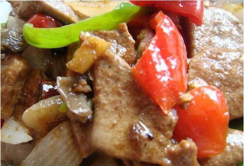 軟嫩香甜香辣豬肝片怎么做？