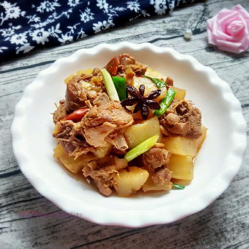 鴨肉燜蘿卜的做法