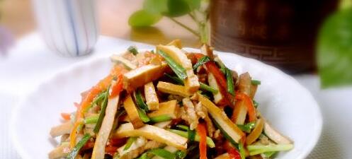 下飯百搭菜之韭香干絲怎么做？