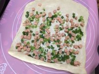 香蔥火腿沙拉面包的做法步驟12