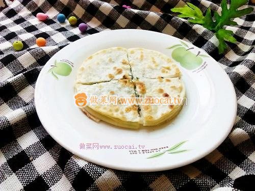 餃子皮蔥油餅的做法