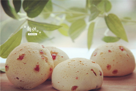 蔓越莓麻薯面包的做法