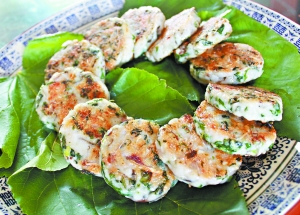 順德桑葉魚餅的做法,桑葉魚餅怎么做好吃