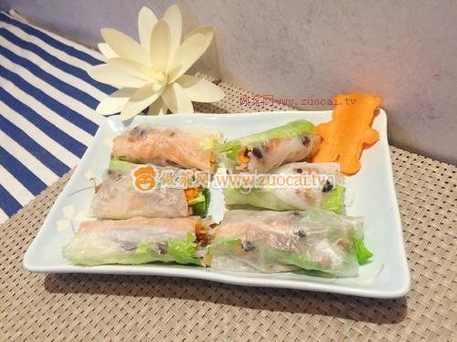 涼春卷的做法
