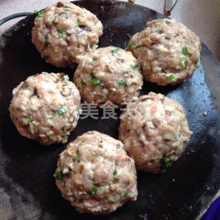 四喜丸子的做法步驟:4