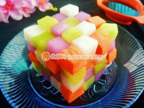 蘿卜魔方的做法