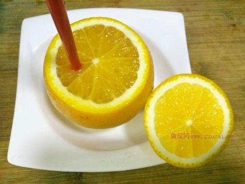 鹽蒸橙子的做法