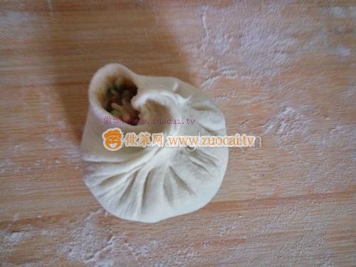 豬肉大蔥餡包子的做法