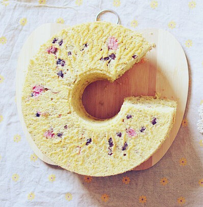 下午茶甜品櫻花紅豆戚風(fēng)怎么做？