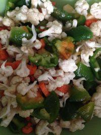 自制韓式菜花泡菜的做法步驟2