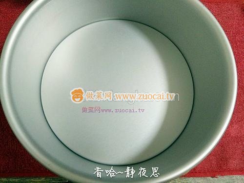 8寸戚風(fēng)蛋糕的做法