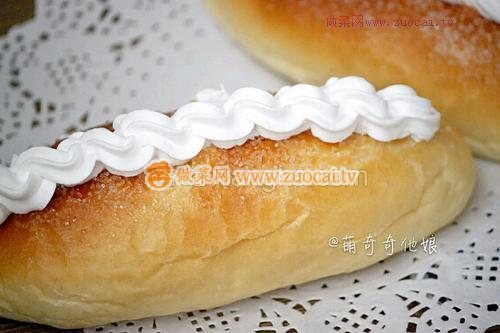 砂糖奶油面包的做法
