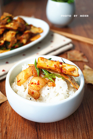 【回鍋肉豆干】的做法步驟:14