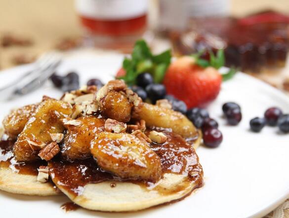 香蕉焦糖班戟怎么做?