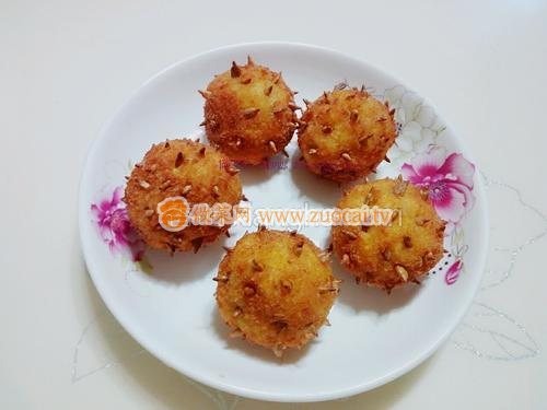 黃金刺(糯米瓜子仁)的做法