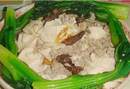 怎么做羊肚菌燒豆腐？