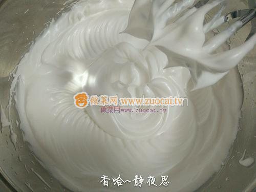 8寸戚風(fēng)蛋糕的做法