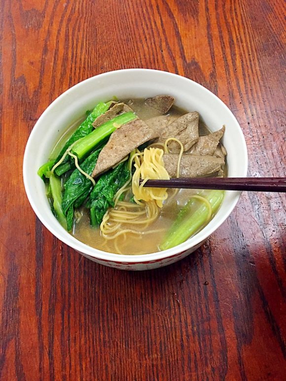 豬肝湯面