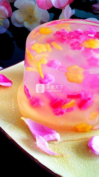 櫻花冰粉【零失敗】的做法步驟:10