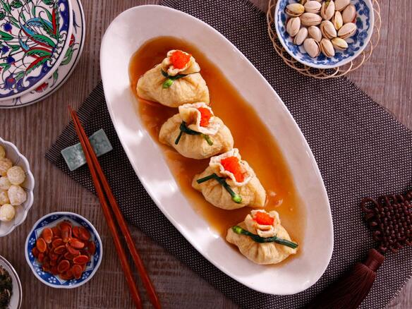 如何做百寶福袋——羅漢齋腐皮包？