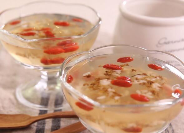 預(yù)防感冒的桂花酒釀啫喱怎么做？