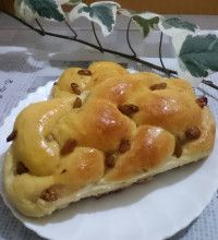 豆渣麻花面包的做法步驟13