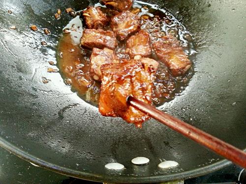豆角土豆燉排骨的做法