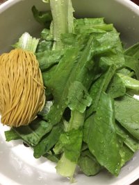 豬肝湯面的做法步驟1