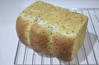 黑芝麻米飯吐司的做法步驟17