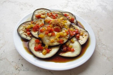 燒烤茄子的蒜蓉怎么做