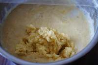 發(fā)面玉米面餅的做法步驟2