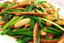 韭菜炒魷魚(yú)