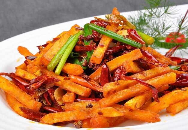 干煸土豆絲，干煸土豆絲的做法