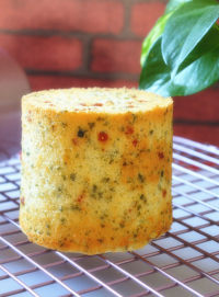 果蔬戚風(fēng)蛋糕的做法步驟14