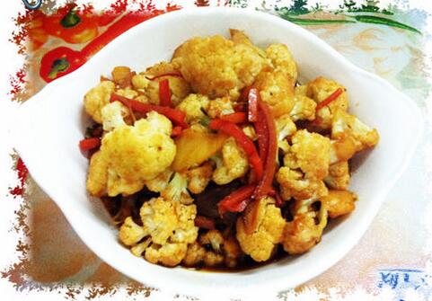 快手美味醬汁花菜怎么做？