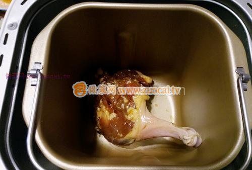 面包機烤鴨腿的做法