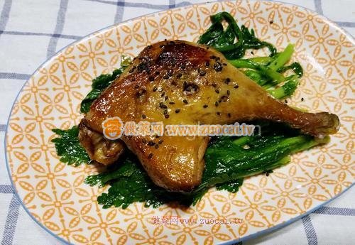 面包機烤鴨腿的做法