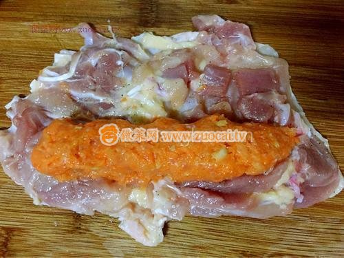 財(cái)源滾滾黃金雞卷的做法